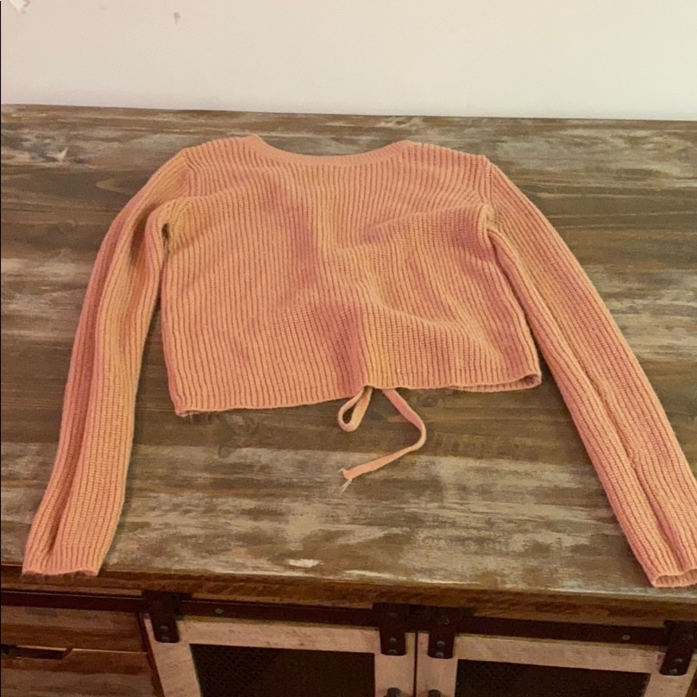 Bush pink sweater